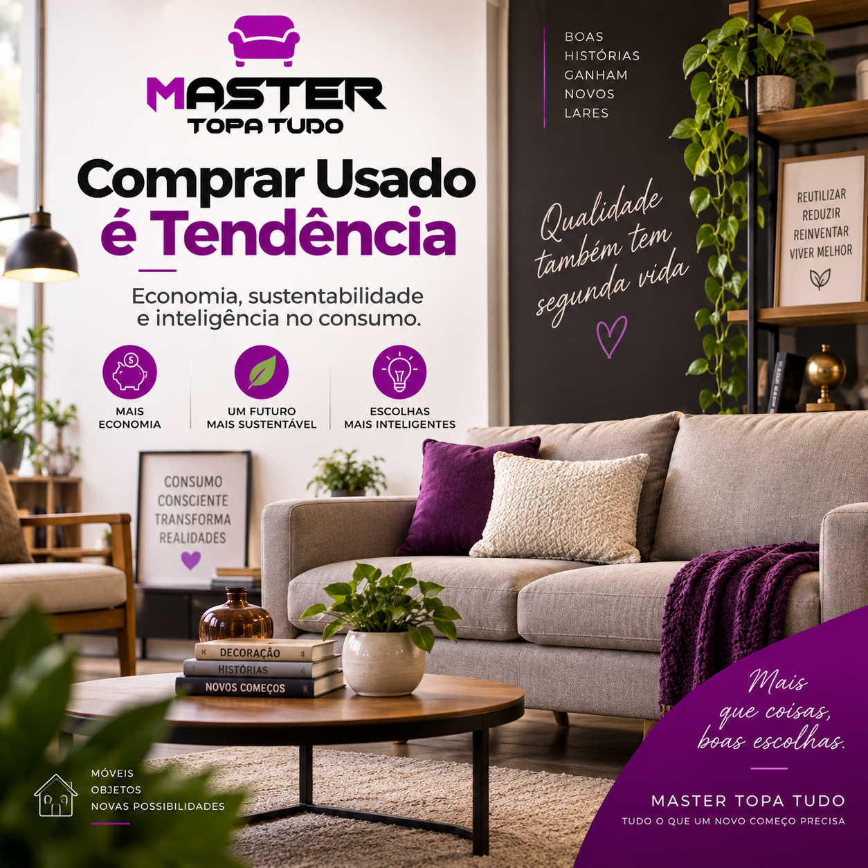 Comprar Usado é Tendência: Economia, Sustentabilidade e Inteligência no Consumo